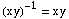 (x y)^(-1) = x y