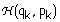 !(q _ k, p _ k)